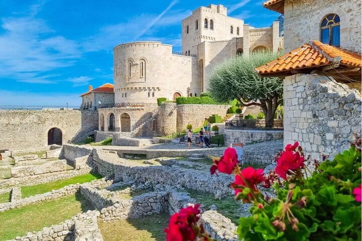 Kruja castle, the old Bazaar & Sarisalltik- Departure from Tirana 4