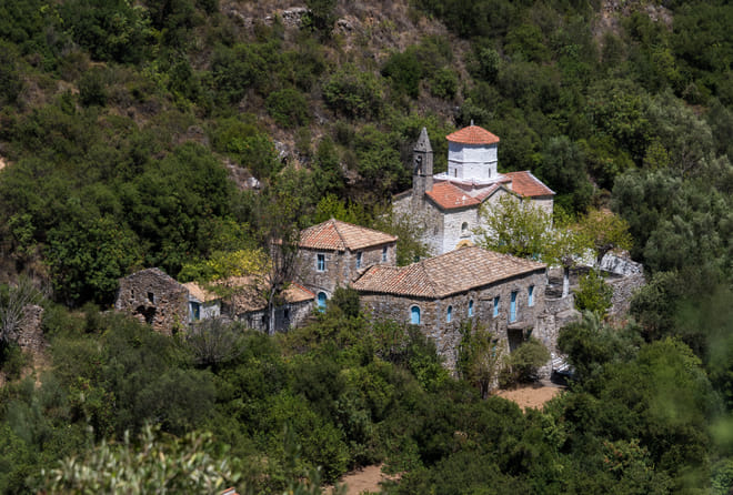 Saint George monastery, in Viros gorge