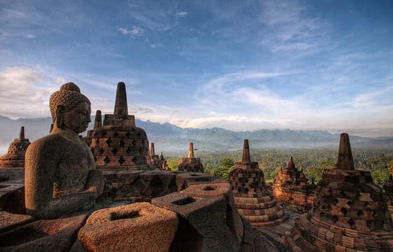 Borobudur Climb To The Top, Prambanan Temple, Yogyakarta Palace