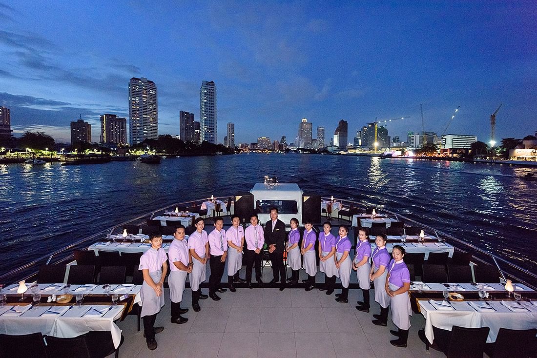 Chao Phraya Princess Dinner Cruise with Indian Buffet & Scenic Views