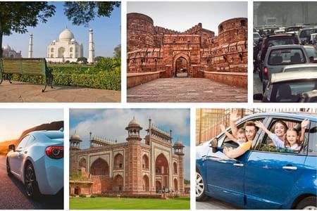 Day Trip to Taj Mahal and Agra Fort by Car