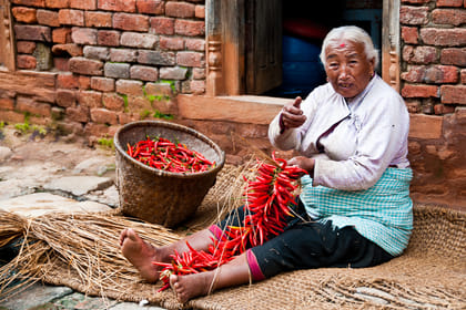 Excursion to Twin Villages: Bungamati & Khokana