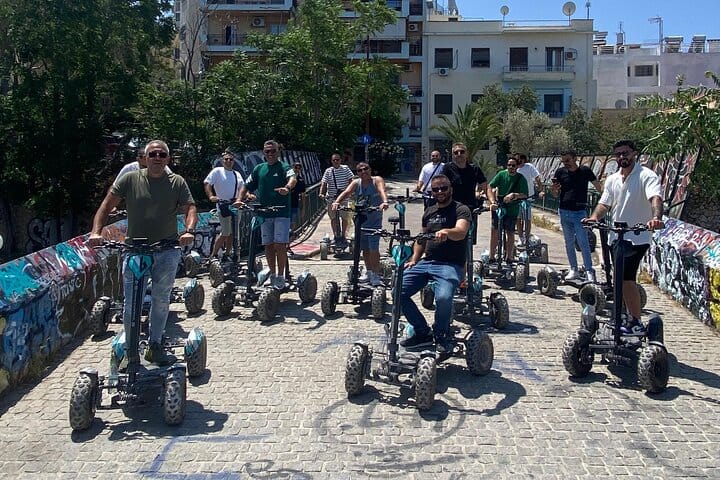 Best of Athens Electric ATV Scooter Tour