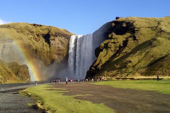 Sk&oacute;gafoss waterfall
