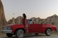 Cappadocia Vintage Car tours with balloon views  2