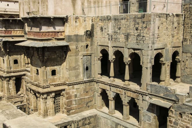 Right Side of Chand Baori