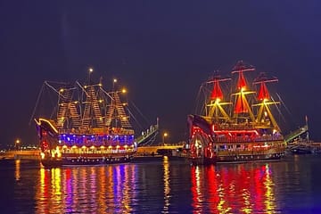 Alanya Sunset Cruise Tour with Dinner, Soft Drinks & Transfer