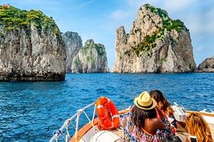 Voucher for Capri from Naples: Includes Hydrofoil and Boat Tour of the Island with stop at Blue Grotto