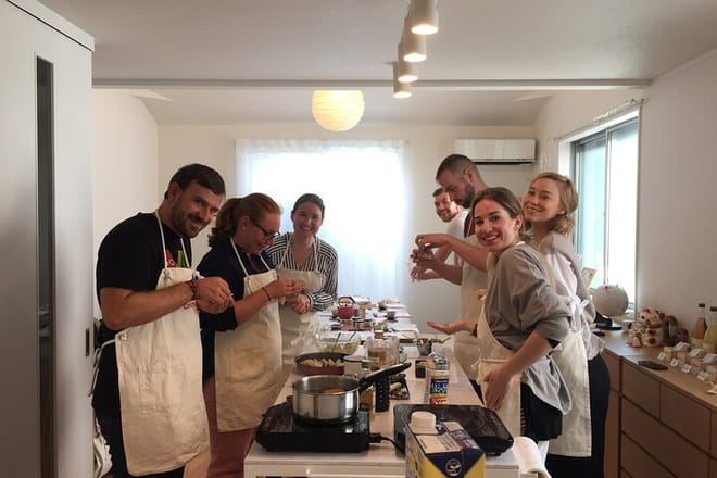 Japanese Home Cooking Class with Local Supermarket Visit