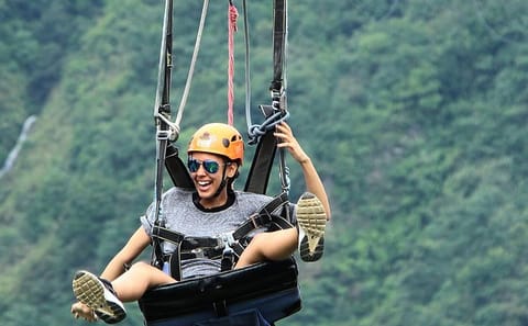 Zip-line Experience Over Kathmandu's Scenic Landscapes