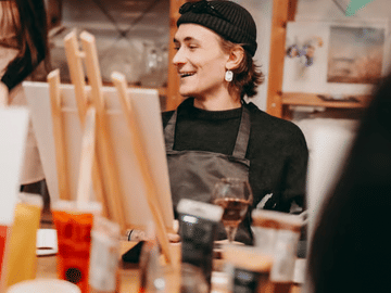Barcelona Sip & Paint Experience with Sangria Refill