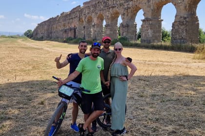 Appia Antica and Rome’s Underground Labyrinth by Ebike: an experience between light and shadow without comparison