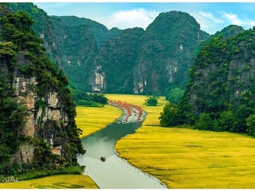 From Hanoi Ninh Binh Bai Dinh or Hoa Lu Trang An Mua Caves
