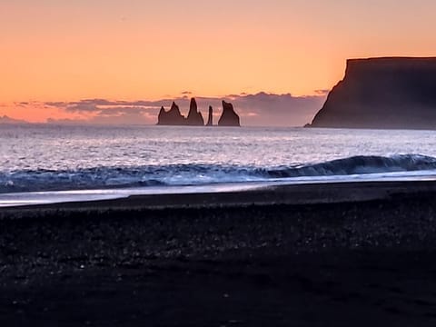 The view from Vík í Mýrdal