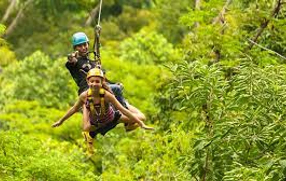 Flying Hanuman Ziplining Experience