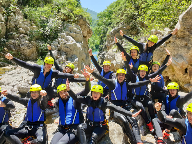 Cetina River Extreme Canyoning Adventure 7