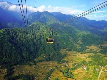 Sapa 2-Day Tour: Fansipan Peak Glass Bridge and Silver Waterfall