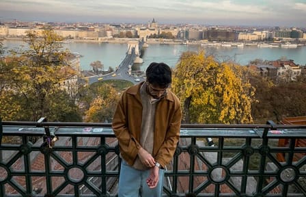 Photography Session at Chain Bridge in Budapest