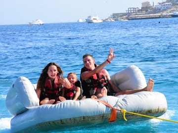 Parasailing , Banana Ride, Twister Boat & Water Sports – Hurghada