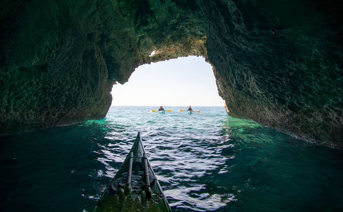 2-day sea kayaking in Samaria National Park, Crete