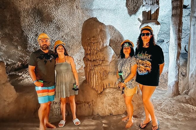 Hidden cave around Panak Island