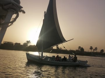 Sunset Felucca Sailing Tour on the Nile in Luxor