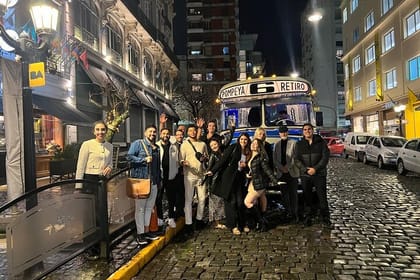 La Ventana Tango Dinner Show with optional Vintage Bus Transfer