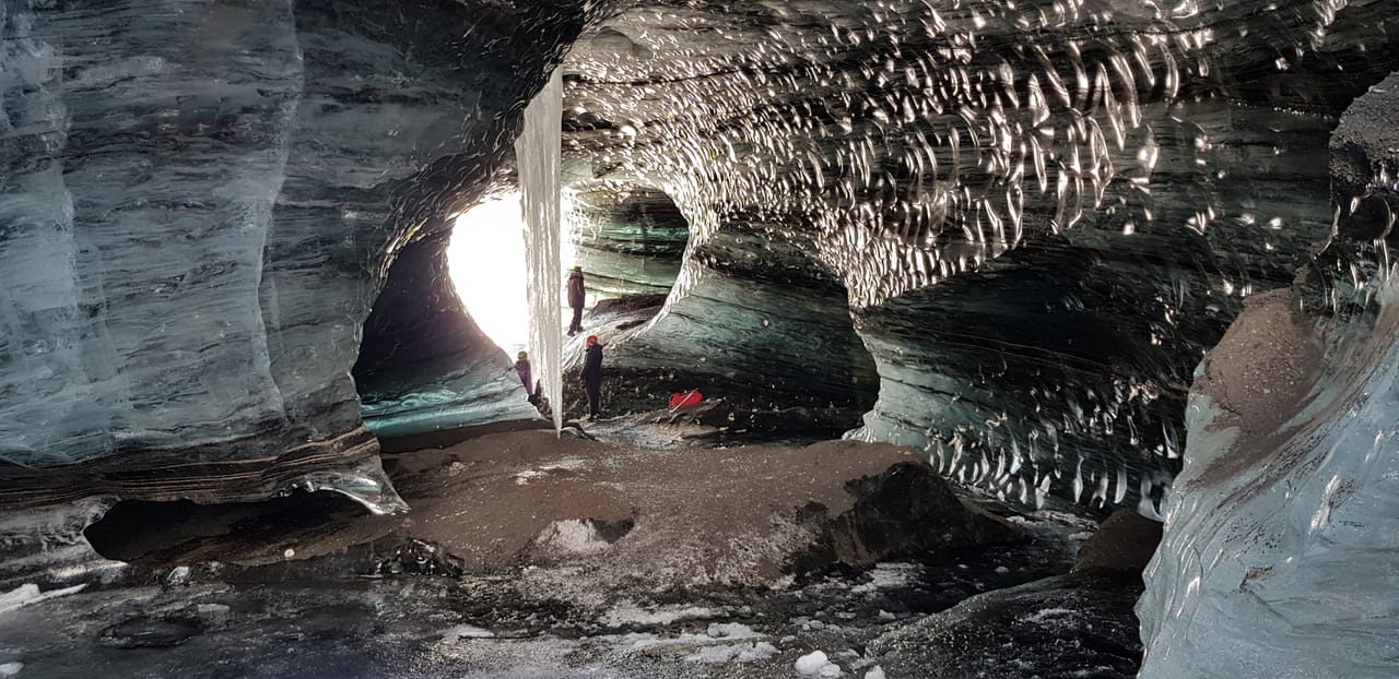 Ice Cave by Katla Volcano 10