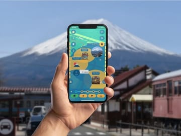 Kawaguchiko Kaleidoscope GPS App Walking Tour Mobile Game