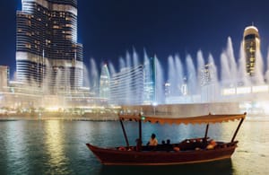 Dubai Fountain Lake Ride Ticket