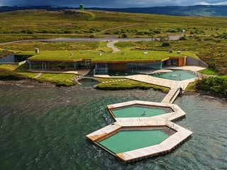Vök Baths , geothermal destination in East Iceland
