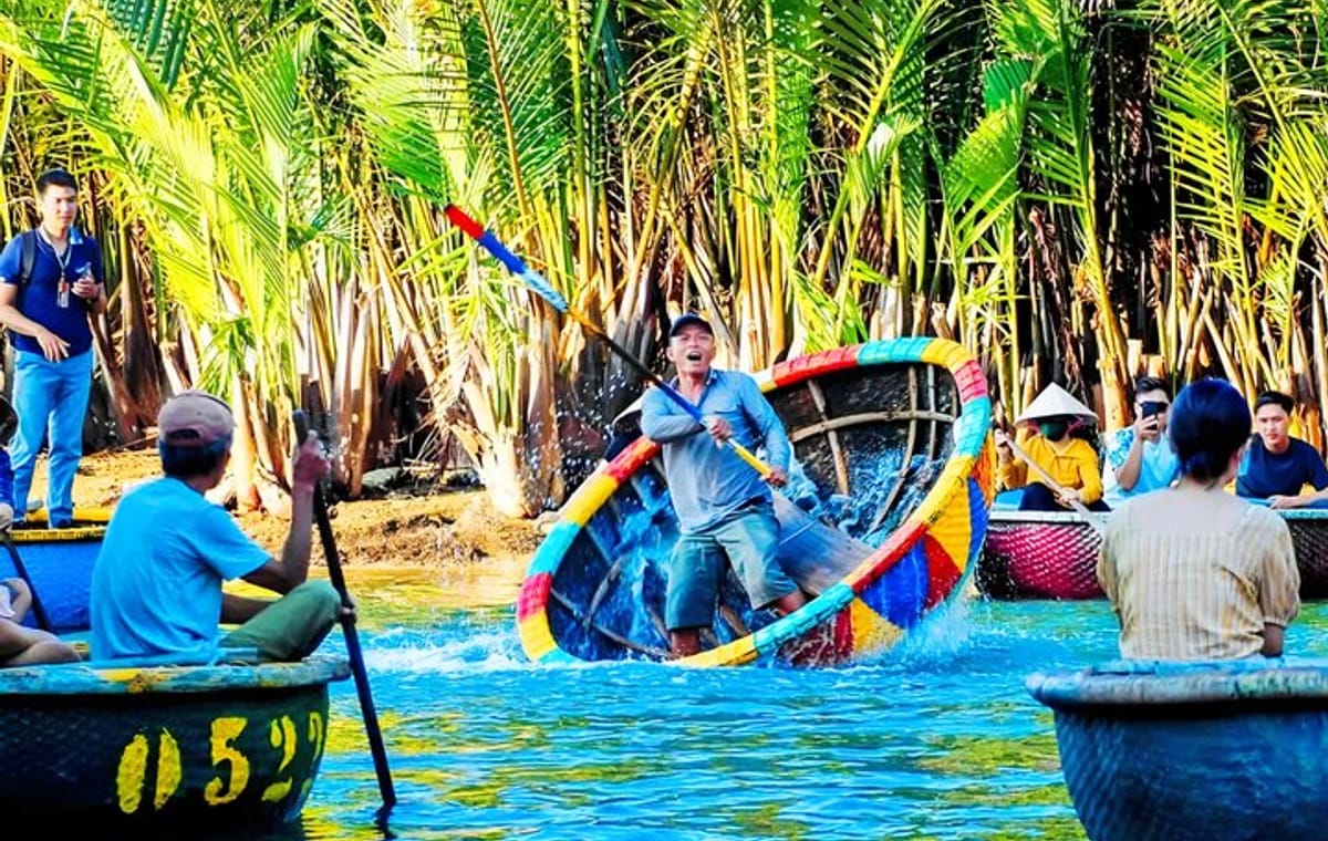 Full Day Coconut Boat Ride and Hoi An City Tour