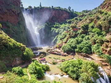 Ouzoud Waterfall Guided Tour with Boat Ride from Marrakech
