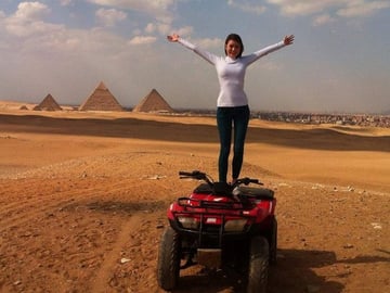 Giza Pyramids Adventure Tours With ATV Quad Bike Ride in Desert