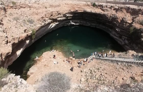 Private Half Day At Muscat and Bimmah Sinkhole