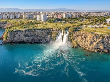 Antalya City Tour with Duden Waterfalls and Coastal Boat Trip