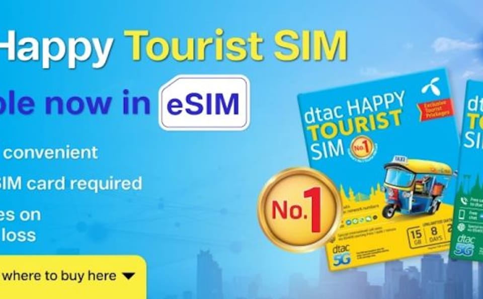 Phuket: Tourist Sim Card with Mobile Data Plan