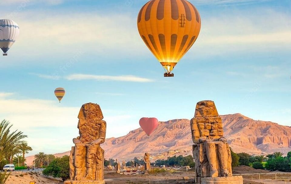 Luxor Sunrise Hot Air Balloon Ride Over Ancient Monuments