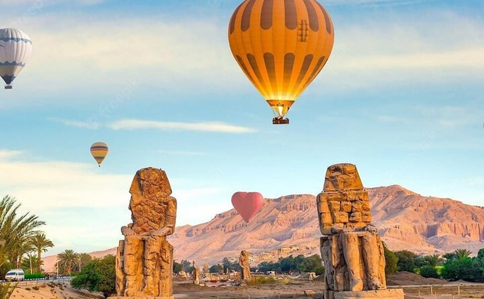 Hot Air Balloon Ride Over Luxor's Ancient Monuments
