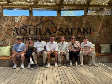 Sunset Safari Tour at Aquila Game Reserve from Cape Town
