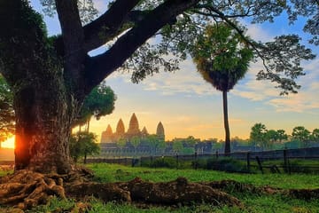 Private Angkor Wat Sunrise and Temple Highlights Tour