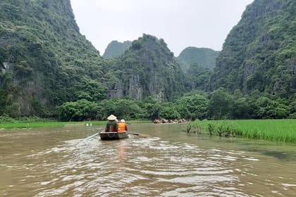 NINH BINH package tour in 2 days/ 1 night: visit world heritage site & eco tour