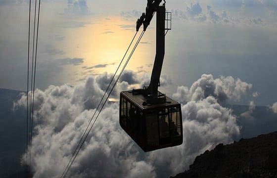 Olympos Cable Car Ride With Transfer from Kemer 2365m