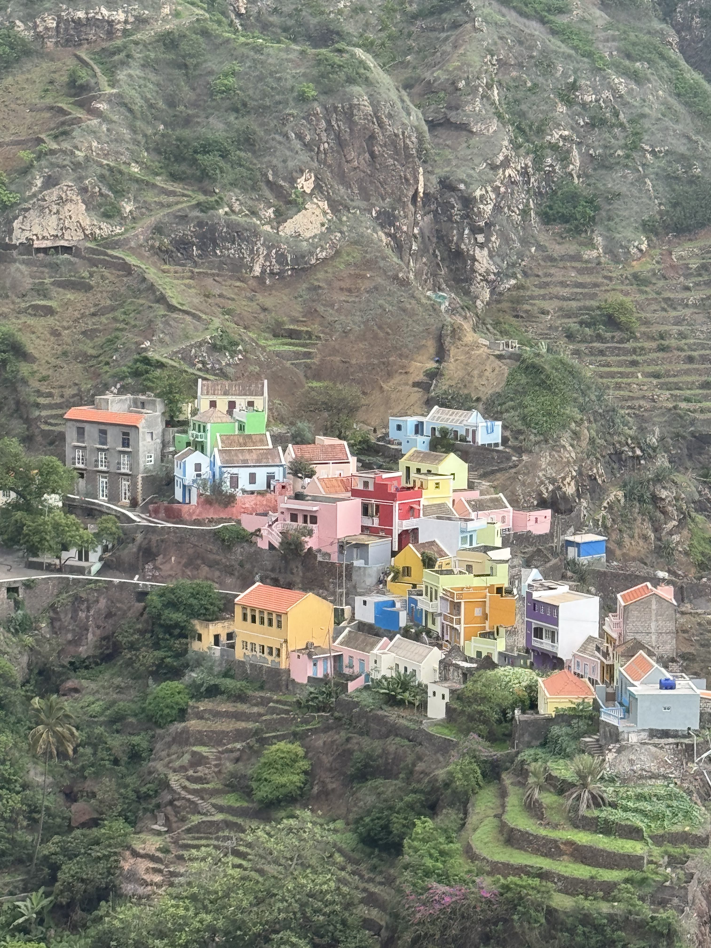 Santo Antão: Walk Ponta do Sol to Fontainhas, picturesque village