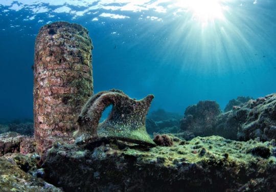 Snorkeling in the Park of Baia Italy
