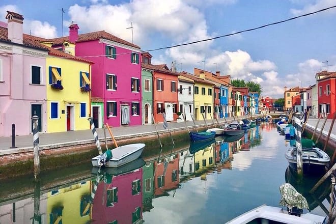 Grand Canal Boat Private Tour: Murano and Burano 4 hrs 9