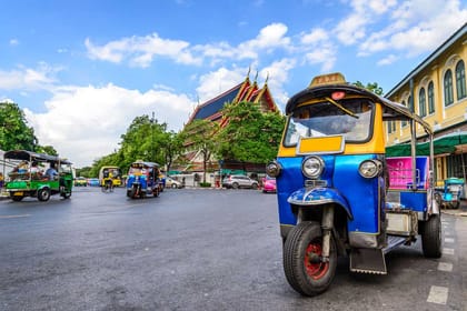 Hidden Bangkok Adventure: Tuk Tuk Tour, Markets, Temples & River Cruise
