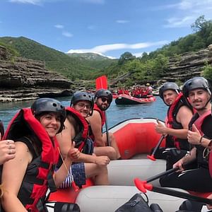 From Gjirokastra Rafting the Vjosa river and rejuvenating an Bënja's Healing Thermal Springs All Inclusive