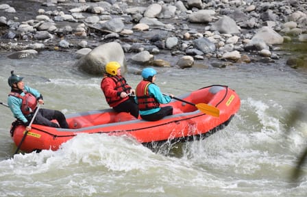 Private Full Day Rafting and Wine Tasting from Santiago
