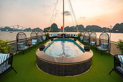 Amethyst 5 Star Cruise Luxury Halong 1 Day Trip From Harbor